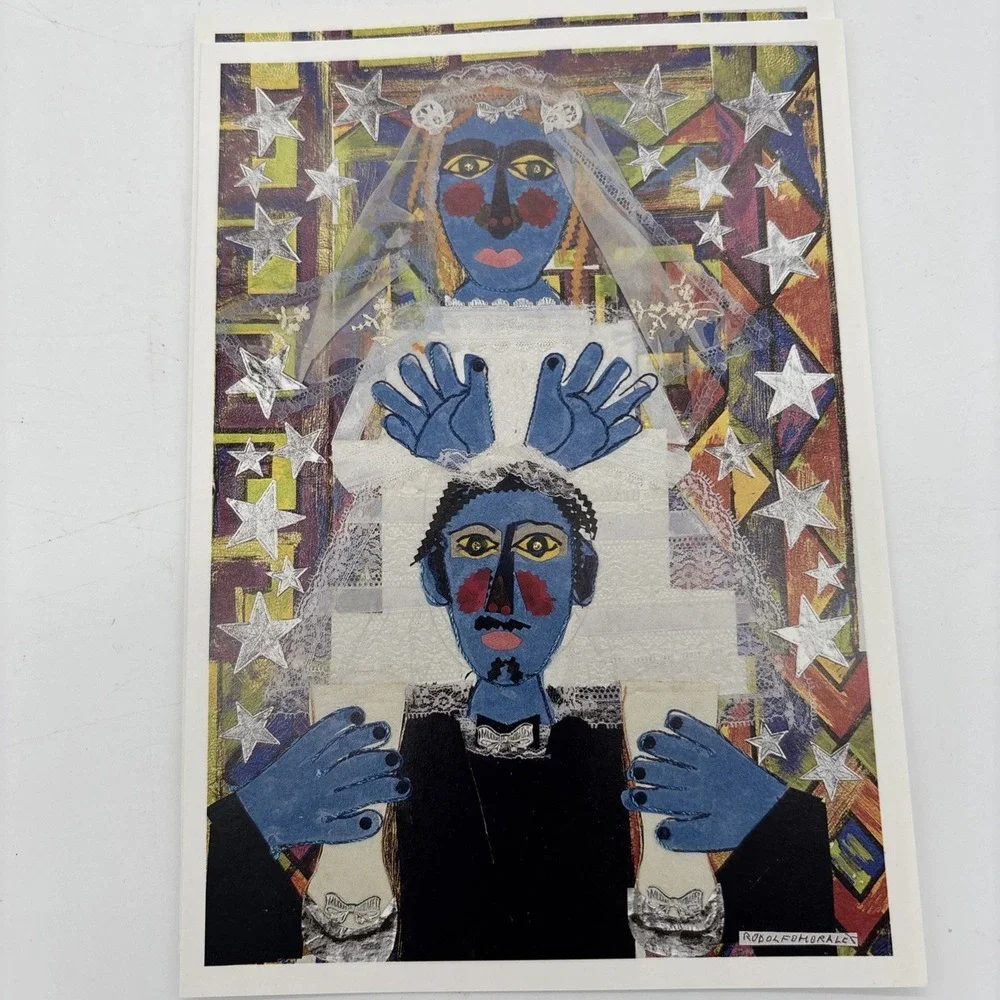 Rodolfo Morales Set Of 12 Blank Note Cards Made In Oaxaca Mexico Artistic